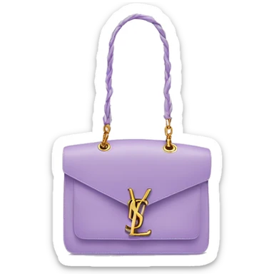 Lilac YSL bag sticker