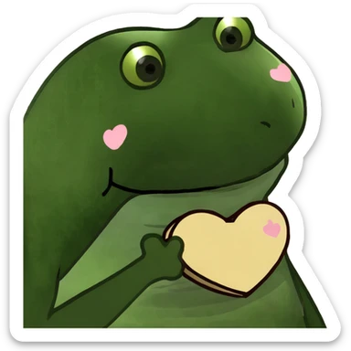 Cœur beige  sticker