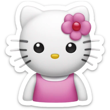 Hello kitty sticker