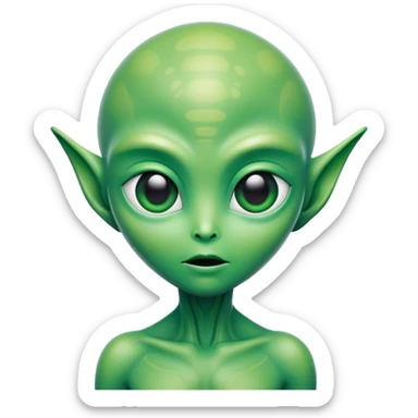 extraterrestrial sticker