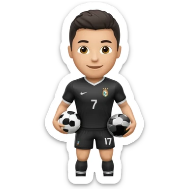 Cree moi un emoji Cristiano Ronaldo  sticker