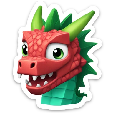 Blox fruit dragon  sticker