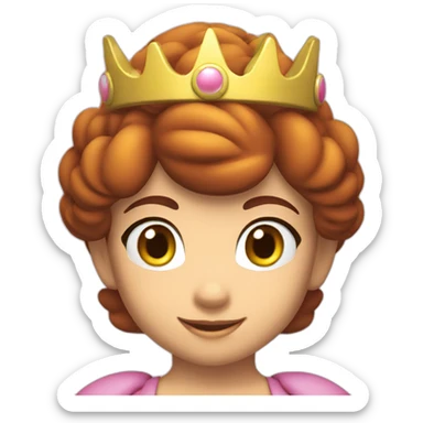 Princess daisy from super Mario  sticker