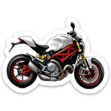 Ducati monster 696 sticker