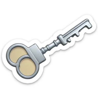 Entrega de llave  sticker