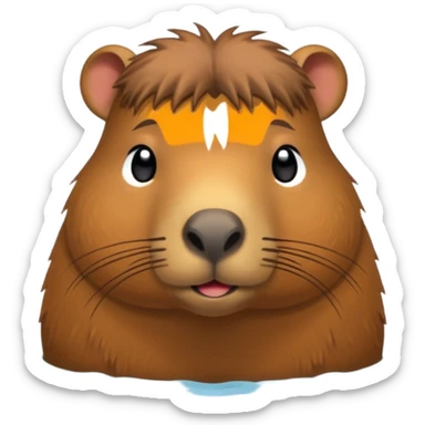 Capybara sticker