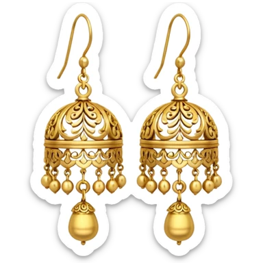 Jhumka emoji sticker
