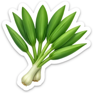 Leek sticker