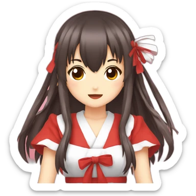 Hakurei_reimu sticker