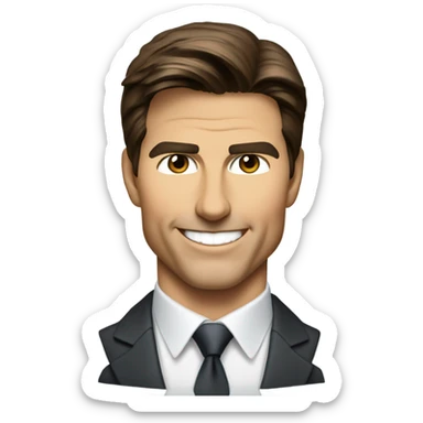 tom cruise sticker