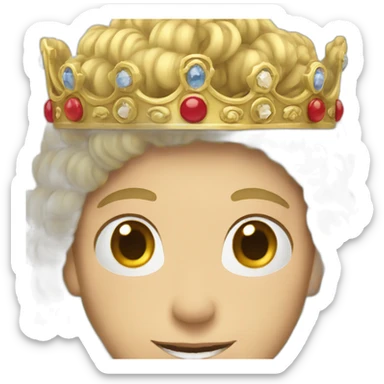 aristocrat crown sticker