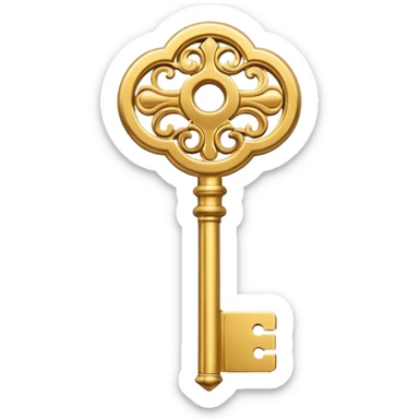 real estate key logo sticker