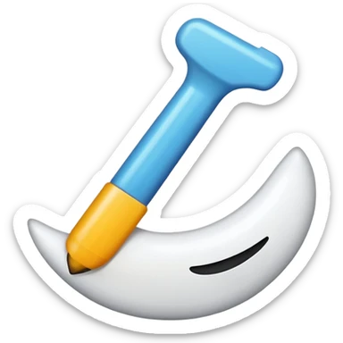 Thank You, text, only the letters TY sticker