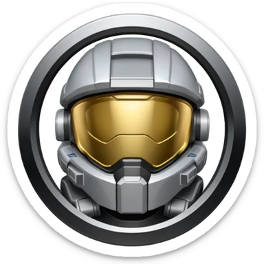 Halo infinite logo sticker