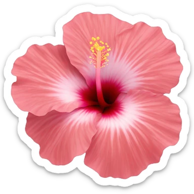 Hibiscus sticker
