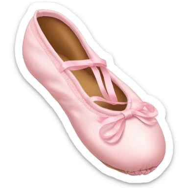 Ballet shoes pink sticker