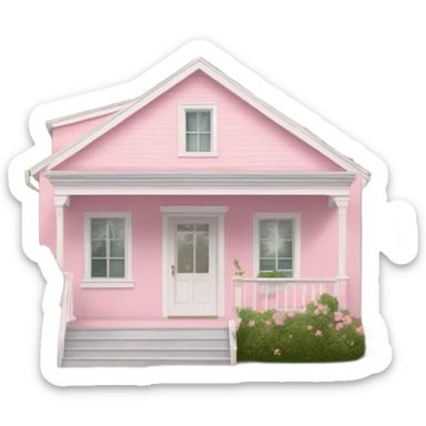 Pink House sticker