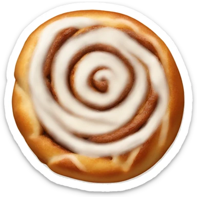 Cinnamon roll sticker