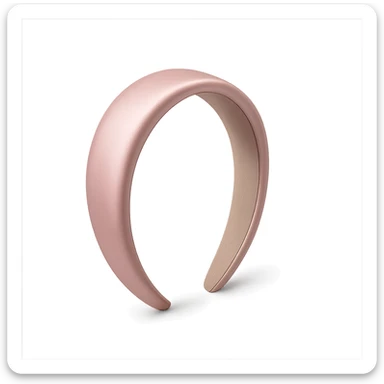 pink headband, elegant and modern sticker