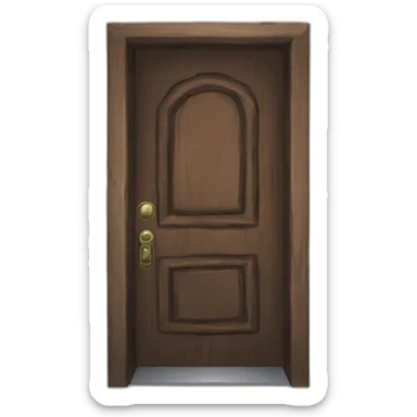 Doom door hand hook hell door sticker