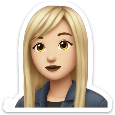 Hannah uwu egirl sticker