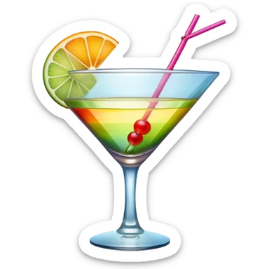 Cocktail sticker