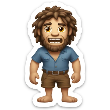 Barney ruble sticker