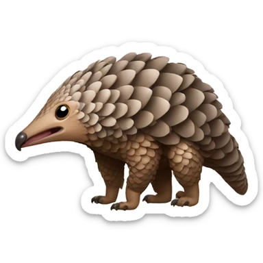 pangolin scates sticker
