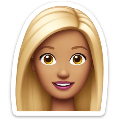 Barbie sticker