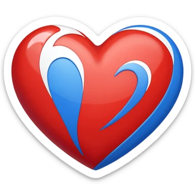 Make me an emoji to my school Holy cross davao college  representing this three colors ❤️💙🤍 make it like a FEU style sticker