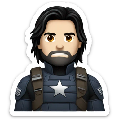 winter soldier sticker