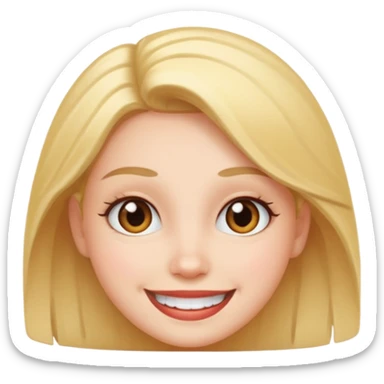 Sassy and cute sticker