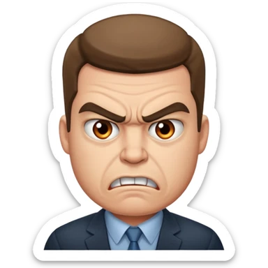 Angry coworker named Jeremy that’s big  sticker