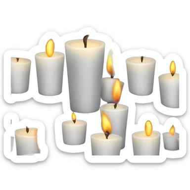 Bullish candle market sticker