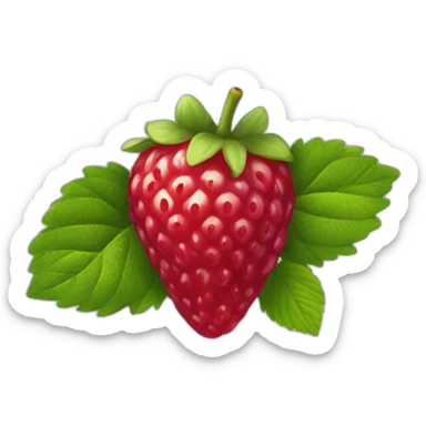 Une fraise des framboise des mirtille sticker