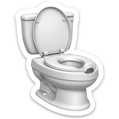 Potty trainer without lid and without face sticker