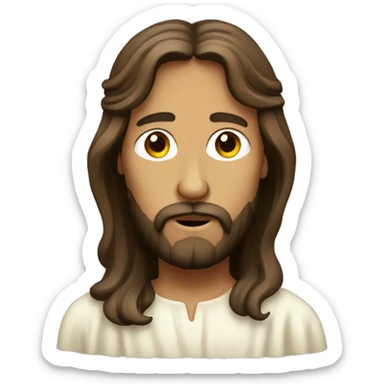 Jesus cross sticker
