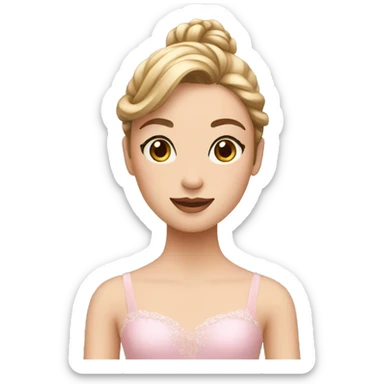 Ballerina sticker