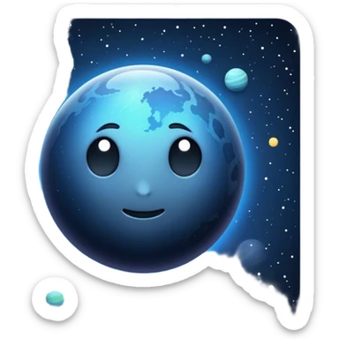 Space sticker