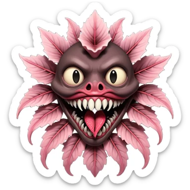 Demogorgon stranger things  sticker