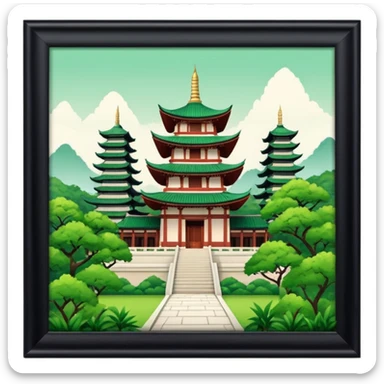 Hashtag - Asia inspired  sticker