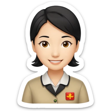 chinese housekeeper sticker