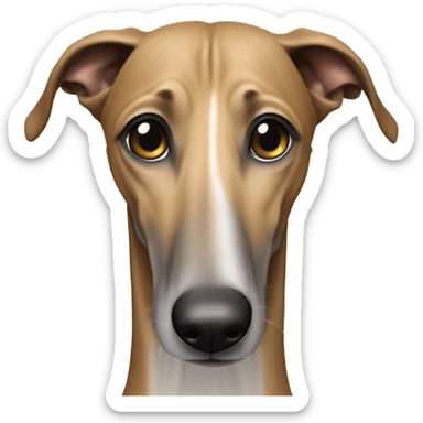 Galgo dog sticker