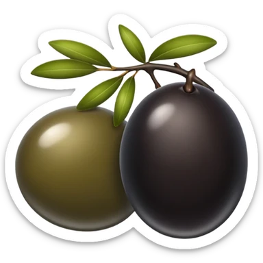 black olive  sticker