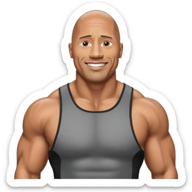 The rock bs stone cold sticker