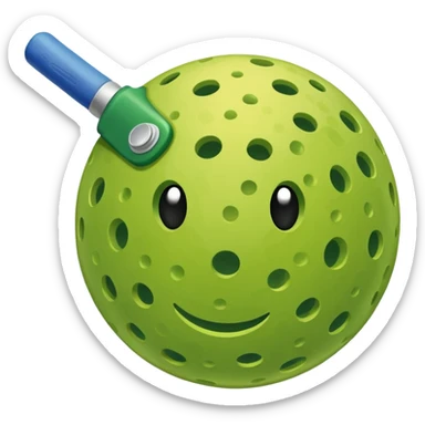 Pickleball sticker