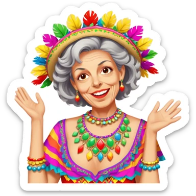 Fiesta Reveler sticker