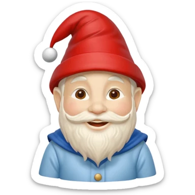 garden gnome sticker