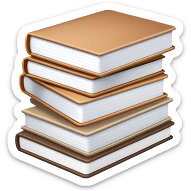 Neutral journals sticker