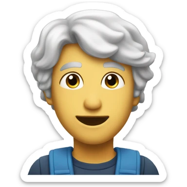 Main levée vers le ciel sticker